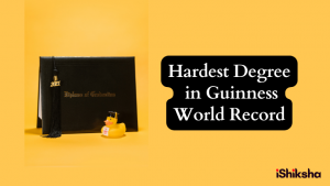 Hardest Degree in Guinness World Record