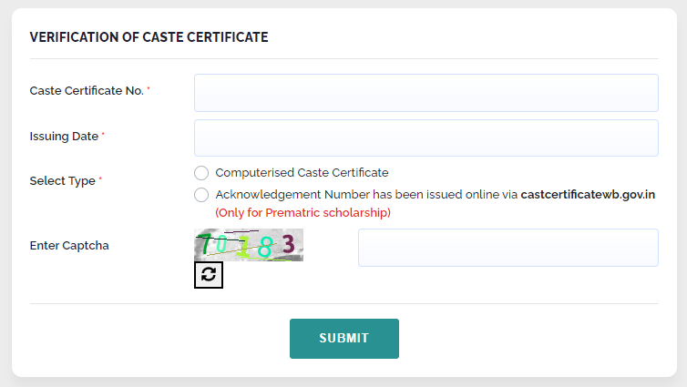 Osis Scholarship Verification of Certificate